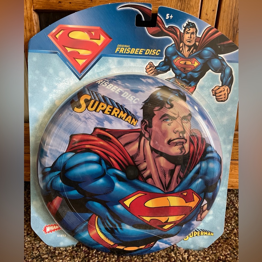 2005 Wham-O Superman Frisbee Disc